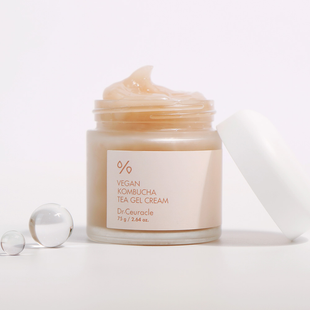 Веганський крем-гель з екстрактом комбучі Vegan Kombucha Tea Gel Cream Dr.Ceuracle 75г, 75г