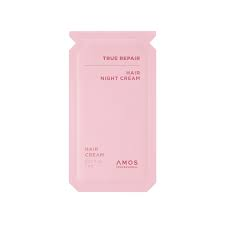 Тестер Незмивний крем для сухого та пошкодженого волосся AMOS Professional True Repair Hair Night Cream, 7ml