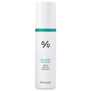 БЕЗ УПАКОВКИ!  Заспокійливий тонер з центелою азіатською Dr. Ceuracle Cica Regen 92 Toner, 120ml