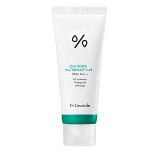 Водостійкий сонцезахисний крем з центелою азіатською Dr.Ceuracle Cica Regen Waterproof Sun SPF50+ PA++++ 100мл, 100ml