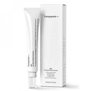 Нічний засіб від прищів TRANSPARENT-LAB ADULT ACNE TREATMENT, 30ml
