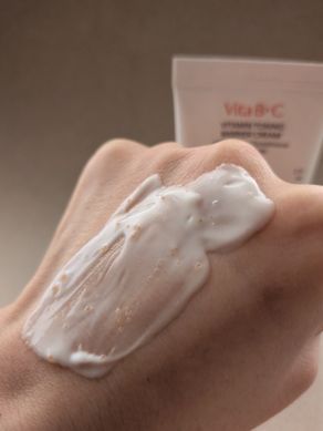Вітамінний тонізуючий бар&rsquo;єрний крем DEAR, KLAIRS Vitamin Toning Barrier Cream з капсулами вітаміну C, 60ml