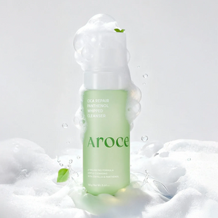 Пінка для вмивання з центелою та пантенолом Arocell Cica Repair Panthenol Whipped Cleanser, 120g