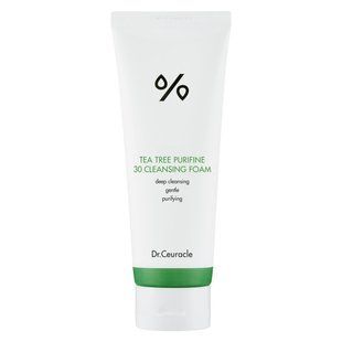 Гель-пінка з екстрактом чайного дерева Dr. Ceuracle Tea Tree Purifine 30 Cleansing Foam 150мл, 150ml