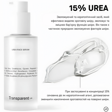 Серум із сечовиною Transparent-Lab Urea Face Serum 50ml, 50ml