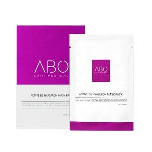 Зволожуюча і протизапальна тканева маска ABO Active B5 Hyaluron Mask, 25ml