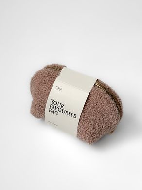 Косметичка TEDDY кольору пудра мала