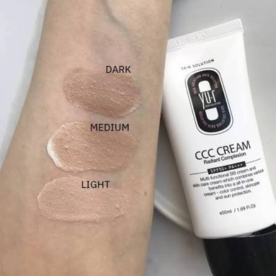 Коригуючий крем для обличчя YU.R ССС Cream SPF50+, 50ml, DARK