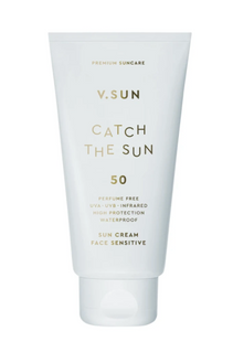 Сонцезахисний крем для обличчя V.SUN sun cream face sensitive SPF 50 Perfume Free 75 мл