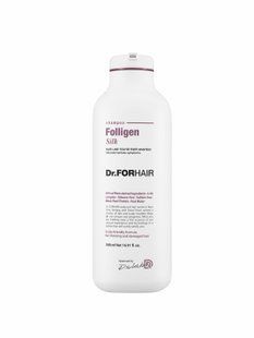 Шампунь для сухого та пошкодженого волосся Dr.FORHAIR Folligen Silk Shampoo, 300ml