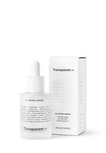 Матуюча сироватка з ніацинамідом та цинком Transparent Lab OIL PATROL SERUM 30 мл, 30ml