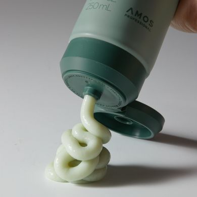 Зволожувальна маска для волосся AMOS Professional The Green Tea Moisturizing Pack, 250ml