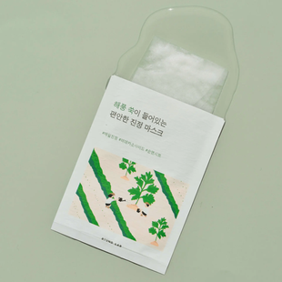 Заспокійлива тканинна маска ROUND LAB Mugwort Calming Mask Sheet, 25ml